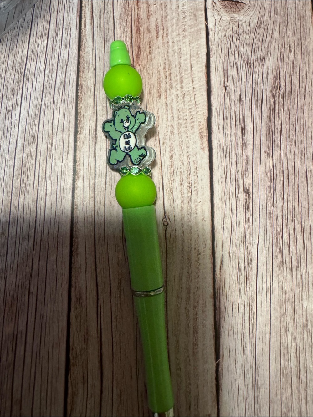 Green swear bear pen